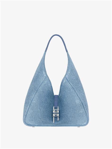 givenchy denim bag|Givenchy g hobo bag.